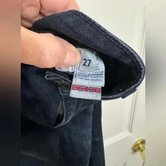 Hudson RN# 107906 CA# 00635 Jeans Size 27 Dark Wash Made Is USA 98% Cotton - Picture 14 of 15